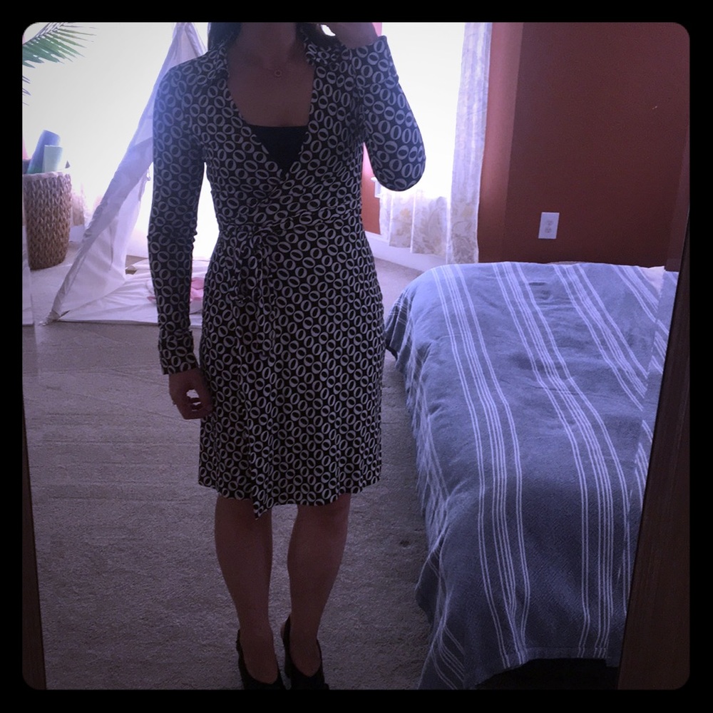 DVF Silk Wrap Jeanne Dress